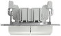 Schneider Electric Redőny gomb Asfora Fehér (RAL 9003) EPH1370121D 7. bélyegkép