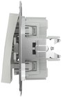 Schneider Electric Redőny gomb Asfora Fehér (RAL 9003) EPH1370121D 8. bélyegkép