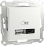 Schneider Electric USB dugalj Asfora Fehér (fényes) EPH2770421D 2. bélyegkép