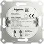 Schneider Electric USB dugalj Asfora Fehér (fényes) EPH2770421D 3. bélyegkép