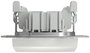 Schneider Electric Keresztkapcsoló Asfora Fehér (RAL 9003) EPH0570121D 8. bélyegkép