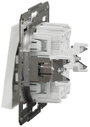 Schneider Electric Be-/kikapcsoló gomb Asfora Fehér (RAL 9003) EPH0170121D 10. bélyegkép