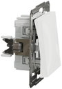 Schneider Electric Be-/kikapcsoló gomb Asfora Fehér (RAL 9003) EPH0170121D 3. bélyegkép