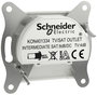 Schneider Electric TV-SAT átmenő csatlakozó Asfora Fehér (RAL 9003) EPH3470321D 5. bélyegkép