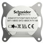 Schneider Electric TV-SAT-SAT végcsatlakozó Asfora Fehér (RAL 9003) EPH3670121D 3. bélyegkép