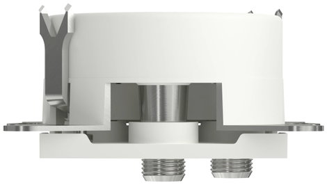 Schneider Electric TV-SAT-SAT végcsatlakozó Asfora Fehér (RAL 9003) EPH3670121D 8. kép
