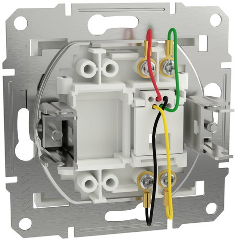 Schneider Electric RJ11 telefoncsatlakozó Asfora Fehér (RAL 9003) EPH4170121D 5. kép