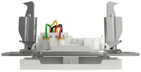 Schneider Electric RJ11 telefoncsatlakozó Asfora Fehér (RAL 9003) EPH4170121D 8. kép