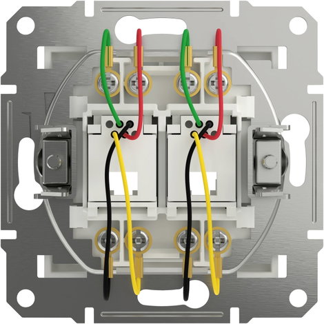 Schneider Electric RJ11 telefoncsatlakozó Asfora Fehér (RAL 9003) EPH4270121D 3. kép