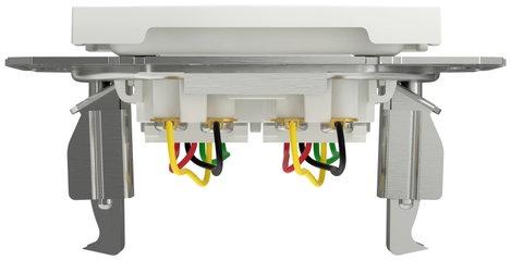 Schneider Electric RJ11 telefoncsatlakozó Asfora Fehér (RAL 9003) EPH4270121D 4. kép