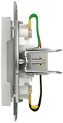 Schneider Electric RJ11 telefoncsatlakozó Asfora Fehér (RAL 9003) EPH4270121D 7. bélyegkép