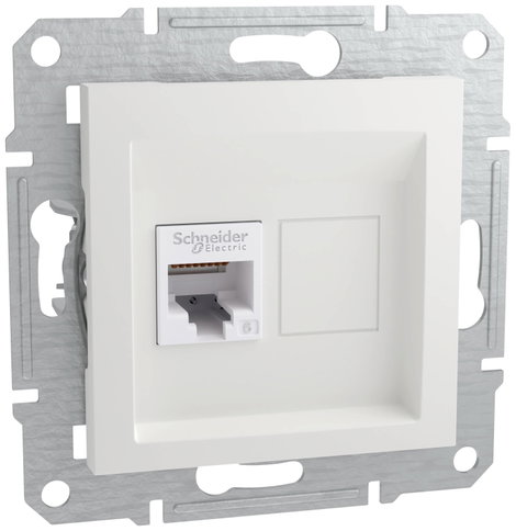 Schneider Electric RJ45 adatcsatlakozó Asfora Fehér (RAL 9003) EPH4770121D 2. kép