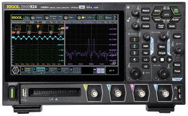 Rigol DHO924 Digitális oszcilloszkóp 200 MHz 1.25 GSa/mp 50 Mpts 12 bit 1 db