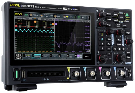 Rigol DHO924 Digitális oszcilloszkóp 200 MHz 1.25 GSa/mp 50 Mpts 12 bit 1 db 2. kép