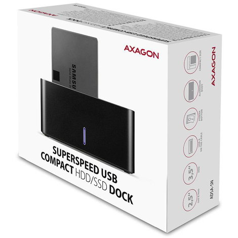 AXAGON ADSA-SN Merevlemez dokkoló állomás 6. kép