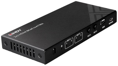 LINDY 38313 HDMI mátrix switch 7680 x 4320 pixel Fekete 5. kép