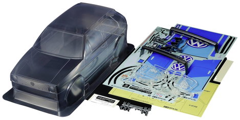Tamiya 300051706 1:10 Karosszéria VW Golf II GTI Lakkozatlan