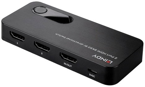 LINDY 38339 HDMI switch Bidirekcionálisan használható 7680 x 4320 pixel 2. kép