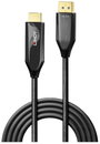 LINDY Kijelző csatlakozó / HDMI Átalakító kábel DisplayPort dugó, HDMI-A dugó 2.00 m Fekete 40931 Di 2. bélyegkép