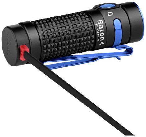 OLight Baton 4 Premium Edition LED Kézilámpa Akkuról üzemeltetett 1300 lm 35 óra 194 g 5. kép