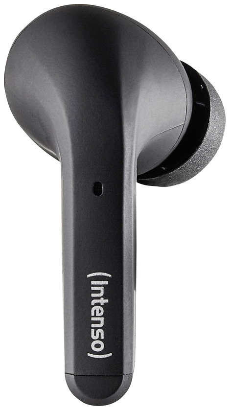 Intenso T300A In Ear headset Bluetooth® Stereo Fekete Noise Cancelling Elemtöltés kijelzés, Headset, 10. kép