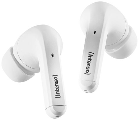 Intenso T302A In Ear headset Bluetooth® Stereo Fehér Noise Cancelling Elemtöltés kijelzés, Headset,  8. kép