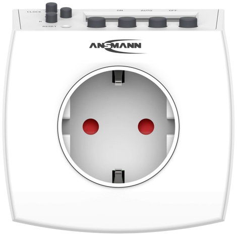 Ansmann 1260-0011 Időkapcsoló óra Digitális Napi program, Heti program 3680 W Véletlen kapcsolás fun 2. kép