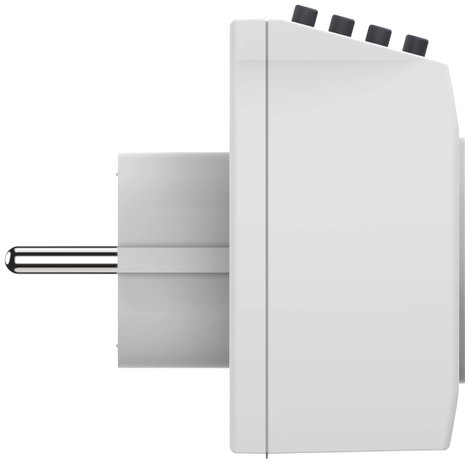 Ansmann 1260-0011 Időkapcsoló óra Digitális Napi program, Heti program 3680 W Véletlen kapcsolás fun 3. kép