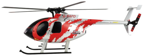 Amewi AFX MD500E Zivil RC helikopter RtF 3. kép