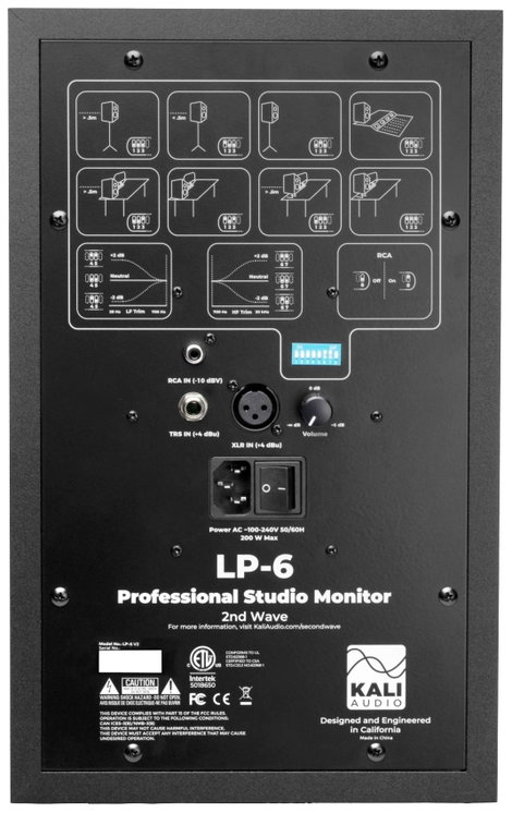 Kali Audio LP-6 2nd Wave Aktív monitor hangfal 16.51 cm 6.5 coll 40 W 1 db 2. kép
