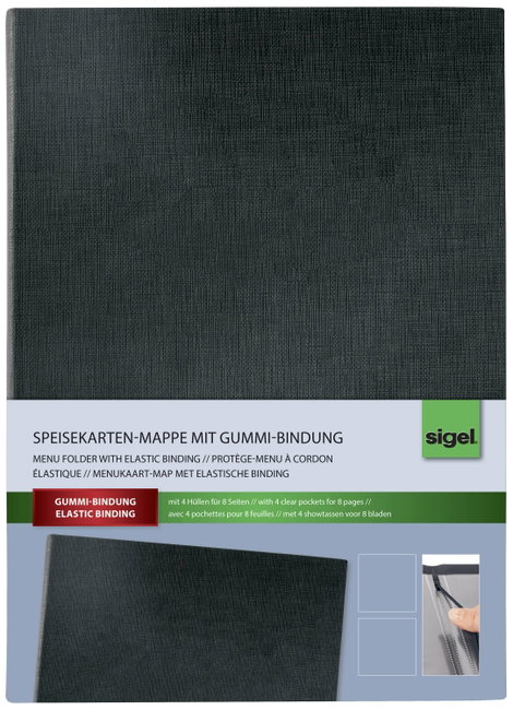 Sigel Memóriakártya mappa SM110 Fekete 1 db 2. kép