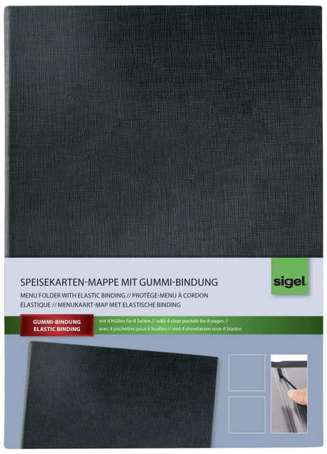 Sigel Memóriakártya mappa SM115 Fekete 1 db 2. kép
