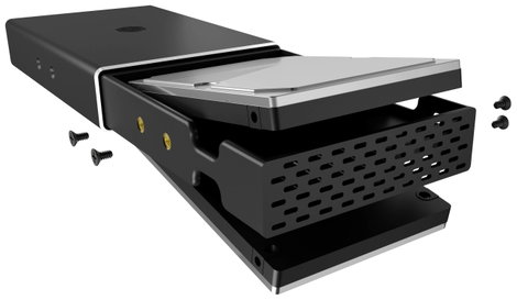 ICY BOX 61028 6,35 cm-es (2,5) merevlemez keret 2.5 coll USB-C® USB 3.2 (Gen 2) 4. kép