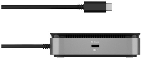 ICY BOX USB4 (USB-C®) 8K notebook dokkoló állomás IB-DK408-C41 Alkalmas (márka): univerzálny Töltési 2. kép