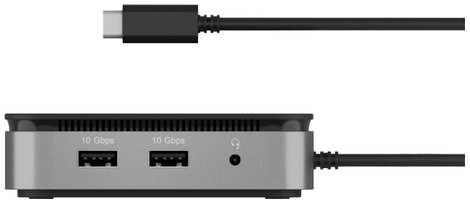 ICY BOX USB4 (USB-C®) 8K notebook dokkoló állomás IB-DK408-C41 Alkalmas (márka): univerzálny Töltési 3. kép