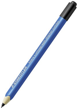 Staedtler Mars® Lumograph® digital jumbo Digitális toll Nyomásra érzékeny íróhegy, Precíz íróheggyel