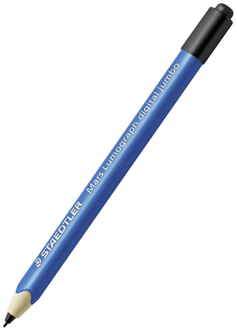 Staedtler Mars® Lumograph® digital jumbo Digitális toll Nyomásra érzékeny íróhegy, Precíz íróheggyel