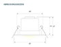 Counttec SPA44-6W-XW LED-es beépíthető lámpa EEK: G (A - G) 6 W Fehér 2. bélyegkép