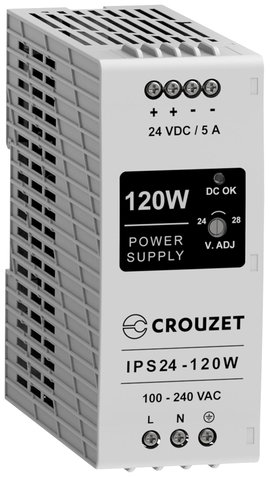 Crouzet Ipari tápegység 24 V 5 A 120 W Tartalom, tartalmi egységek rendelésenként 1 db