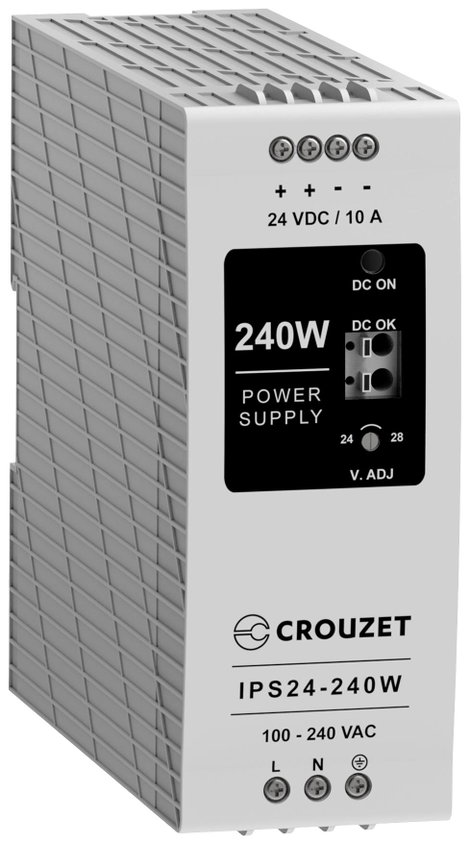 Crouzet Ipari tápegység 24 V 10 A 240 W Tartalom, tartalmi egységek rendelésenként 1 db