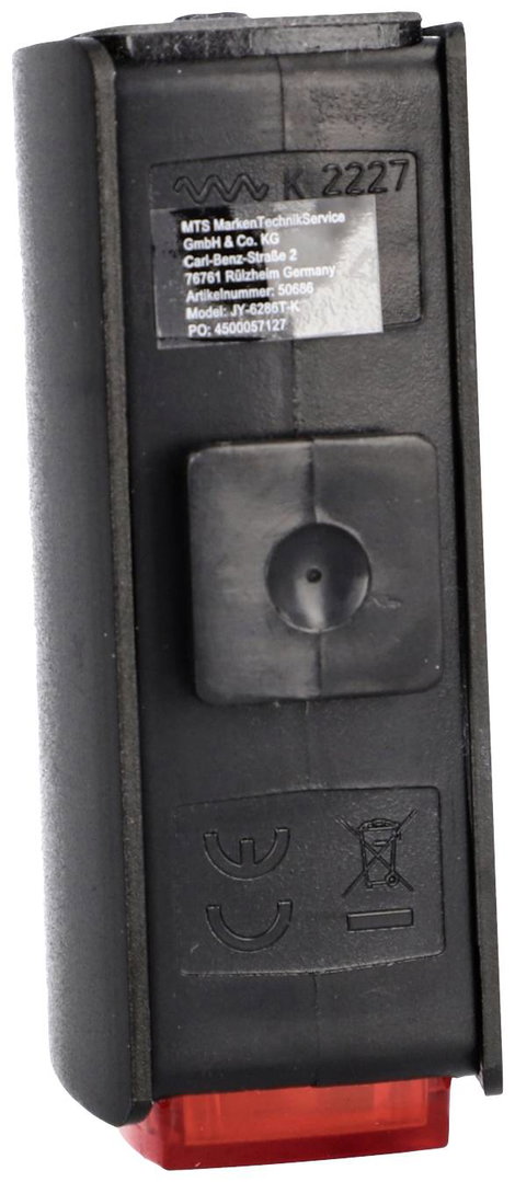 FISCHER FAHRRAD PLUS 110 + TWIN STOP Kerékpár világítás készlet LED Fekete 2. kép