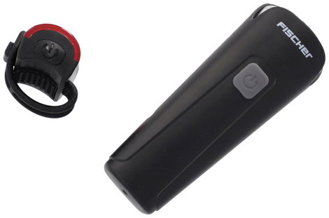 FISCHER FAHRRAD 45 LUX, small-box Kerékpár világítás készlet LED Fekete 8. kép