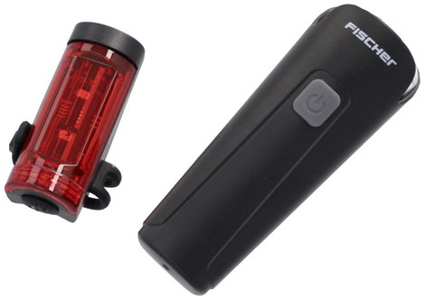 FISCHER FAHRRAD 45 LUX, small-box Kerékpár világítás készlet LED Fekete 9. kép