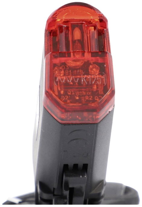 FISCHER FAHRRAD Kerékpár világítás készlet LED Elemekről üzemeltetett Fekete 7. kép