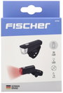 FISCHER FAHRRAD Kerékpár világítás készlet LED Elemekről üzemeltetett Fekete 8. bélyegkép