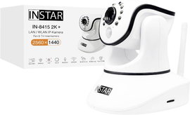 INSTAR IN-8415 2K+ POE/WLAN ws 14084 WLAN IP Megfigyelő kamera 2560 x 1440 pixel