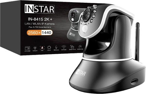 INSTAR IN-8415 2K+ POE/WLAN sw 14083 WLAN IP Megfigyelő kamera 2560 x 1440 pixel