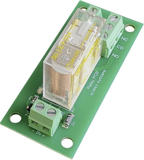 scaleo systems relé panel 1 db Typ 24V 2 váltó 24 V/DC 2. kép