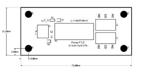 scaleo systems relé panel 1 db Typ 24V 2 váltó 24 V/DC 3. kép