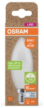 OSRAM 4058075832022 LED EEK F (A - G) E14 Gyertya forma 7.5 W = 60 W Semleges fehér (Ø x H) 39 mm x 2. bélyegkép